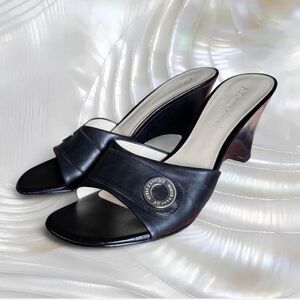 Y2K Anne Klein Leather Heels